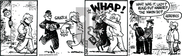 Betty on Wednesday November 11, 1998 Comic Strip