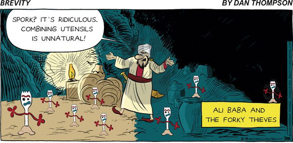 Brevity on Sunday February 9, 2020 Comic Strip