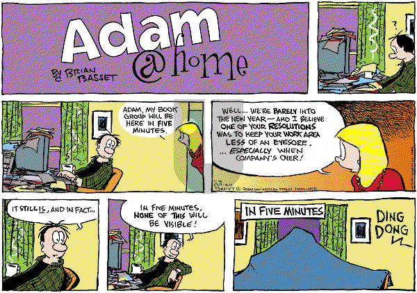 Adam@Home on Sunday January 4, 2004 Comic Strip