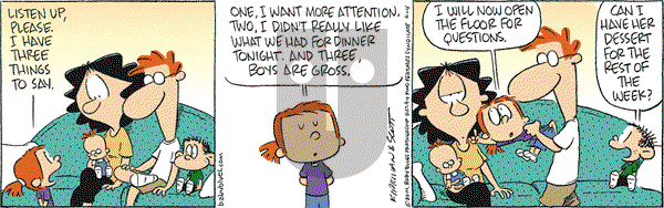 Baby Blues on Wednesday June 4, 2014 Comic Strip