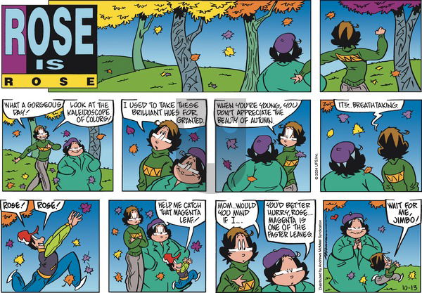 Rose is Rose - Sunday October 13, 2024 Comic Strip