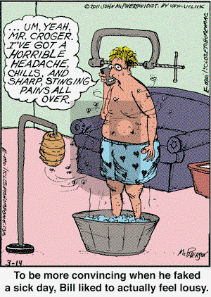Close to Home on Monday March 14, 2016 Comic Strip