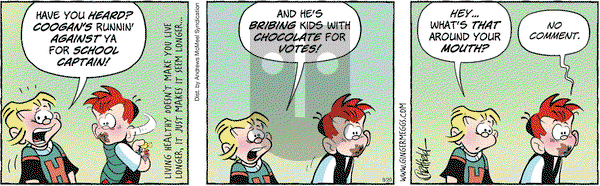 Ginger Meggs - Wednesday September 20, 2023 Comic Strip