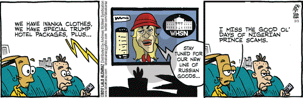 La Cucaracha on Friday March 3, 2017 Comic Strip