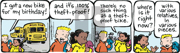 JumpStart on Monday November 12, 2018 Comic Strip