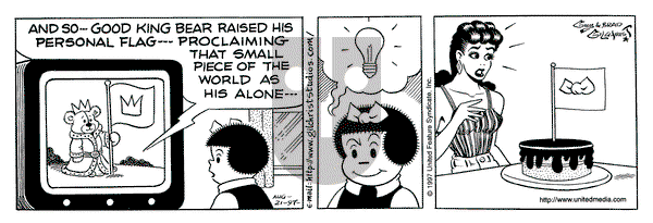 Nancy on Thursday August 21, 1997 Comic Strip