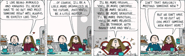 Cathy Classics - Thursday February 16, 2006 Comic Strip
