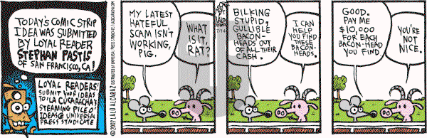 La Cucaracha - Saturday July 14, 2007 Comic Strip