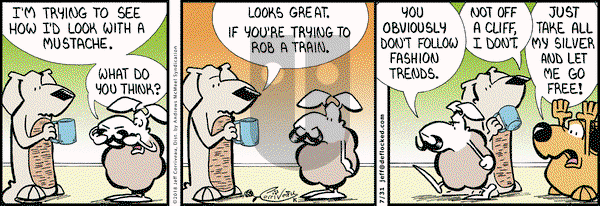 DeFlocked on Tuesday July 31, 2018 Comic Strip