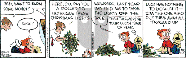 Red and Rover on Wednesday December 9, 2015 Comic Strip