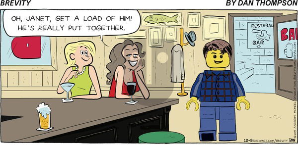 Brevity on Sunday December 8, 2019 Comic Strip