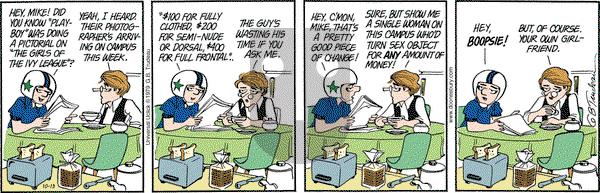 Doonesbury on Monday October 13, 2014 Comic Strip