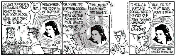 Monty on Thursday April 15, 2004 Comic Strip