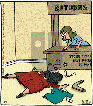 The Argyle Sweater on Tuesday April 9, 2019 Comic Strip
