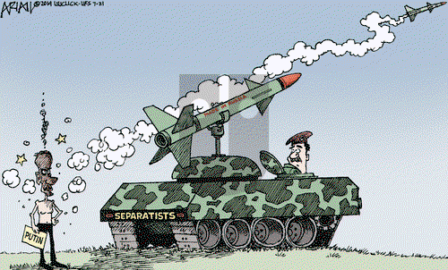 Robert Ariail on Monday July 21, 2014 Comic Strip