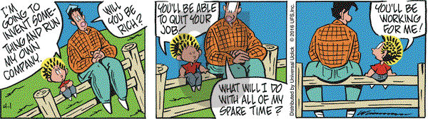 Rose is Rose on Friday April 1, 2016 Comic Strip