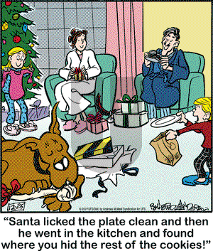 Marmaduke on Wednesday December 25, 2019 Comic Strip
