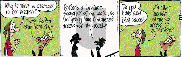 The Knight Life on Monday September 4, 2017 Comic Strip