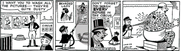 Nancy Classics on Wednesday April 16, 2025 Comic Strip