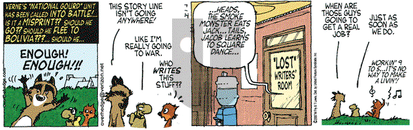 Over the Hedge on Saturday July 14, 2007 Comic Strip