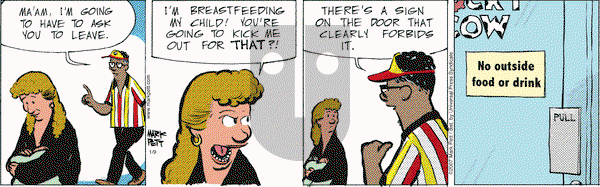 Lucky Cow - Tuesday January 9, 2007 Comic Strip