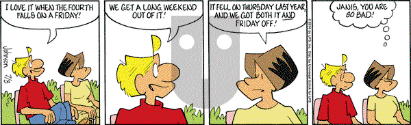Arlo and Janis on Thursday July 3, 2014 Comic Strip