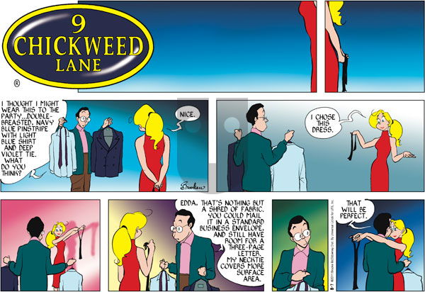 9 Chickweed Lane on Sunday August 7, 2011 Comic Strip