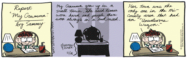Lola on Wednesday May 4, 2005 Comic Strip