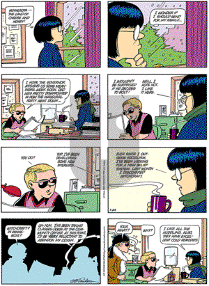 Doonesbury - Sunday January 24, 1999 Comic Strip