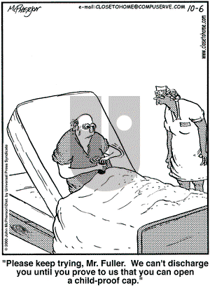 Close to Home on Friday October 6, 2000 Comic Strip