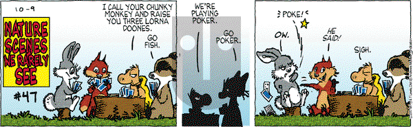 Over the Hedge on Monday October 9, 2017 Comic Strip