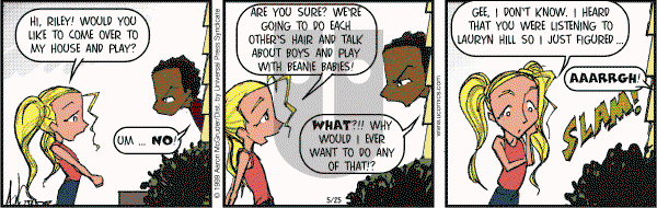 The Boondocks on Thursday May 25, 2006 Comic Strip