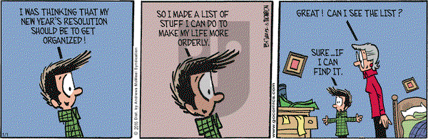 Grand Avenue on Wednesday January 1, 2020 Comic Strip