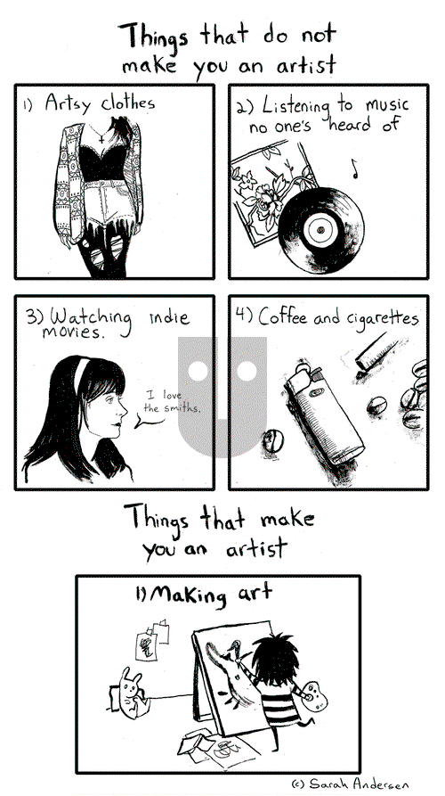 Sarah's Scribbles on Friday January 3, 2014 Comic Strip