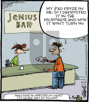 Reality Check on Tuesday April 19, 2016 Comic Strip