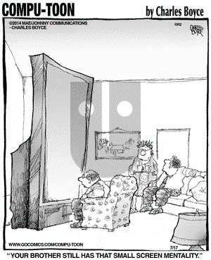 Compu-toon on Thursday July 17, 2014 Comic Strip