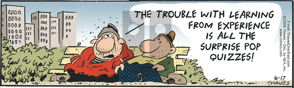 Frank and Ernest on Wednesday June 17, 2009 Comic Strip
