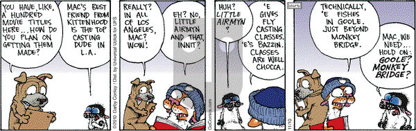 Get Fuzzy on Saturday November 10, 2012 Comic Strip
