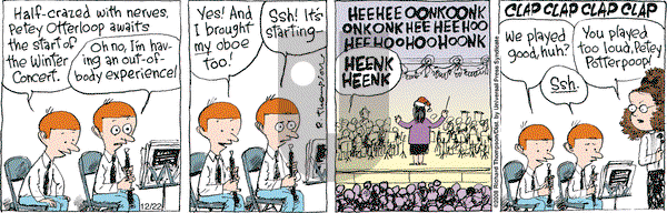 Cul de Sac on Monday December 22, 2008 Comic Strip