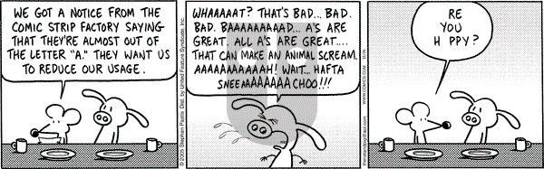 Pearls Before Swine - Monday December 26, 2005 Comic Strip