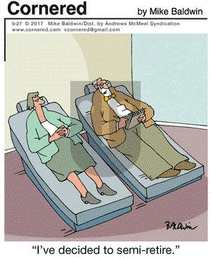 Cornered on Wednesday September 27, 2017 Comic Strip