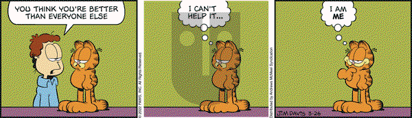 Garfield - Saturday March 26, 2022 Comic Strip