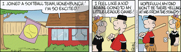 Drabble on Monday April 21, 2025 Comic Strip