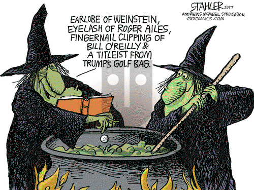 Jeff Stahler on Tuesday October 17, 2017 Comic Strip