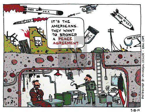 Ted Rall on Friday July 18, 2014 Comic Strip