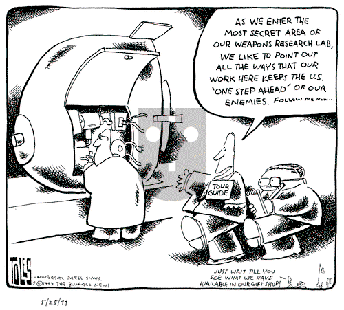 Tom Toles - Tuesday May 25, 1999 Comic Strip