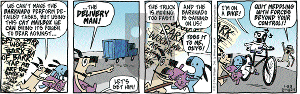 Pooch Cafe on Friday January 23, 2015 Comic Strip