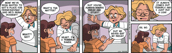 Heart of the City - Friday November 20, 2020 Comic Strip