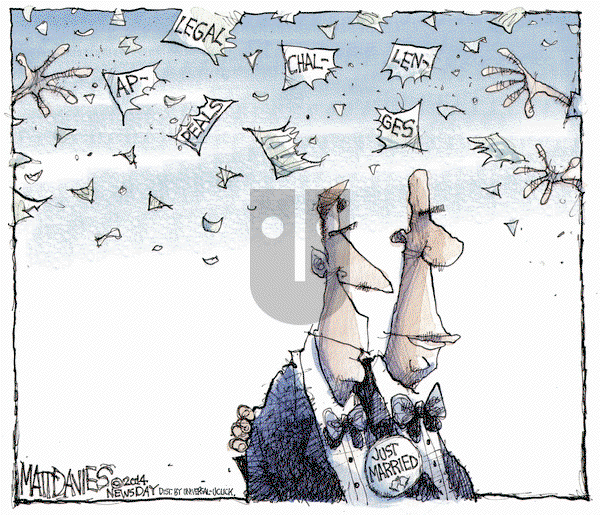 Matt Davies on Wednesday October 8, 2014 Comic Strip