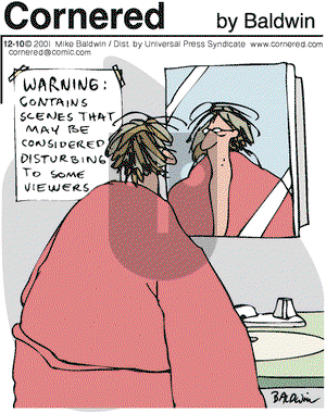 Cornered on Monday December 10, 2001 Comic Strip